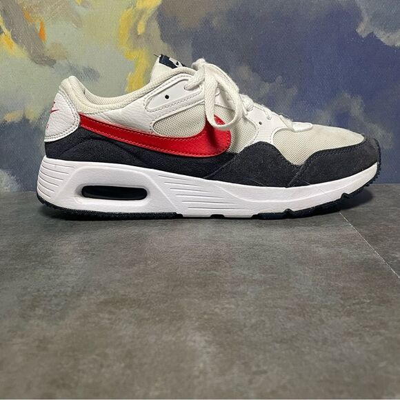 Nike Air Max SC White / University Red Men's Sneakers Size 8 - Picture 10 of 16